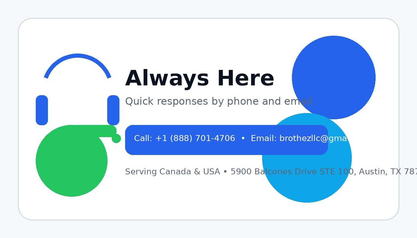 24/7 customer care concept